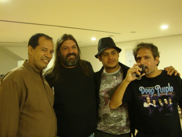 André de Oliveira, Nelson Pacheco, Ricardo Vila Verde e Tubarão